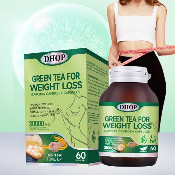 GREEN TEA FOR WEIGHT LOSS GARCINIA CAMBOGIA CAPSULES - Image 2