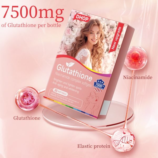 Glutathione  Niacinamide complex softgels - Image 3