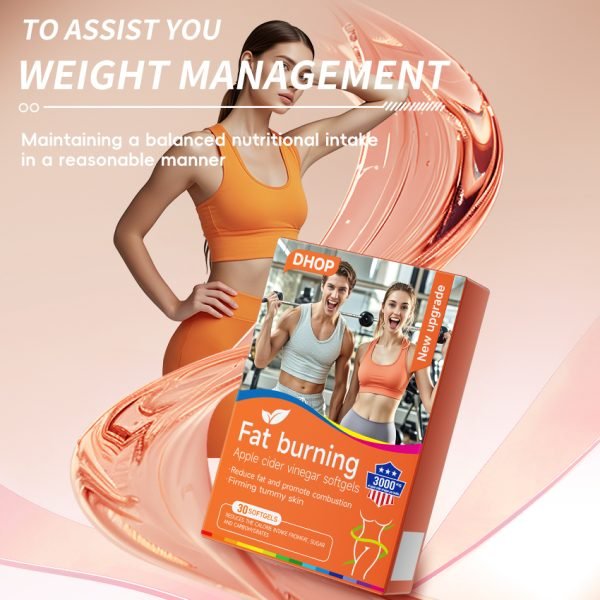 Fat burning Apple cider vinegar softgels - Image 3