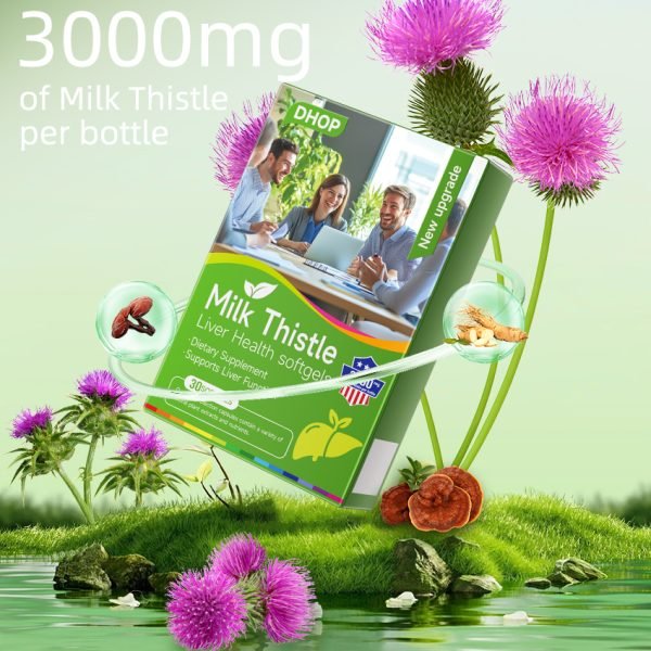 Milk Thistle Liver Health softgels - Image 3