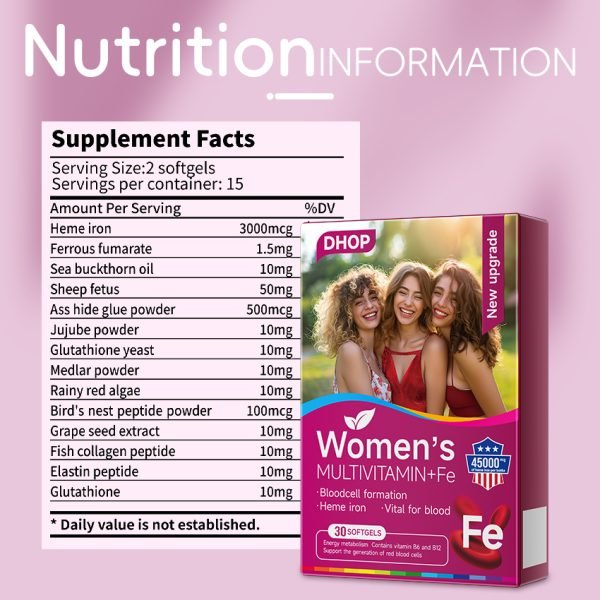 Women's MULTIVITAMIN+Fe - Image 4