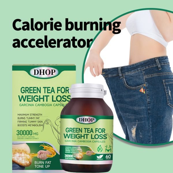 GREEN TEA FOR WEIGHT LOSS GARCINIA CAMBOGIA CAPSULES - Image 4