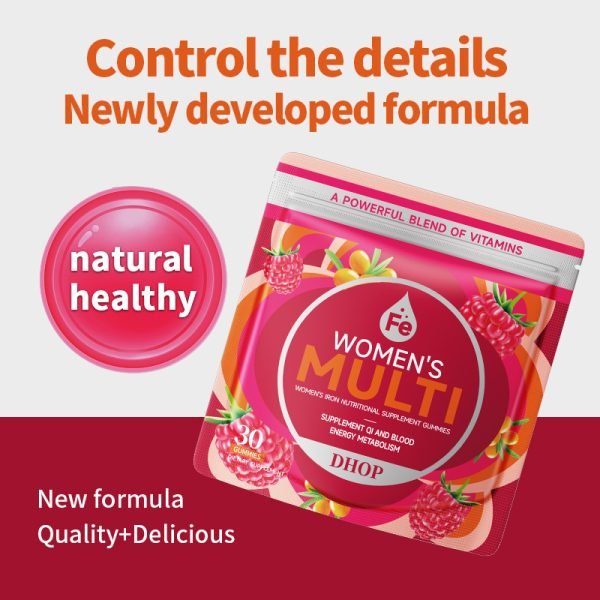 WOMEN'S MULTI  Iron nutritional supplement gummies
