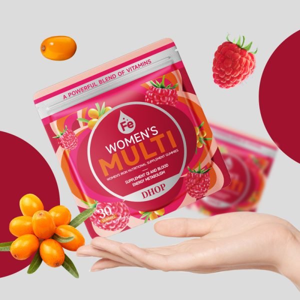WOMEN'S MULTI  Iron nutritional supplement gummies - Image 4
