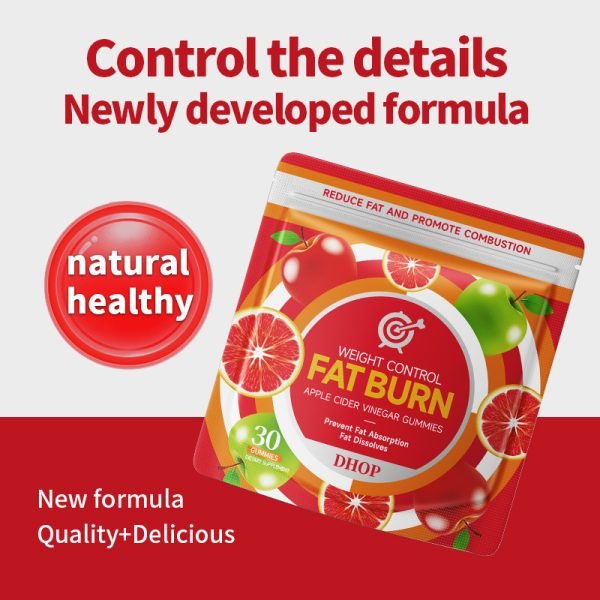 FAT BURN Apple cider vinegar fat burning gummies