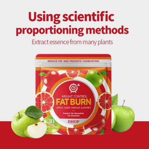 FAT BURN Apple cider vinegar fat burning gummies - Image 2