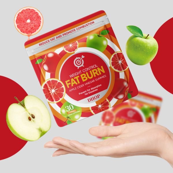 FAT BURN Apple cider vinegar fat burning gummies - Image 3
