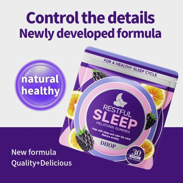 RESTFUL SLEEP MELATONIN GUMMIES - Image 2