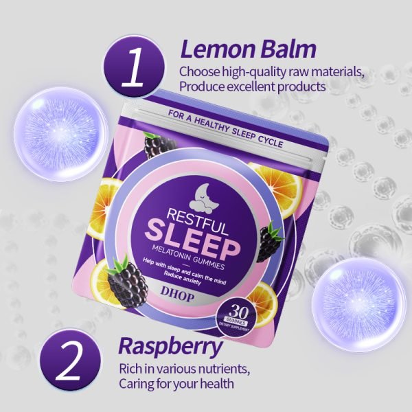 RESTFUL SLEEP MELATONIN GUMMIES - Image 3
